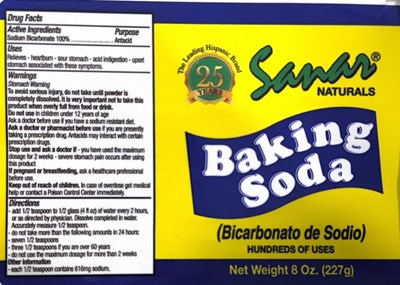 Principal Display Panel (Baking Soda)